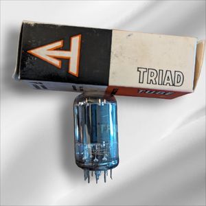 Vintage Triad Radio Vacuum Electron Tube 15KY8A Glass TV Amp 9 Pins Electronic